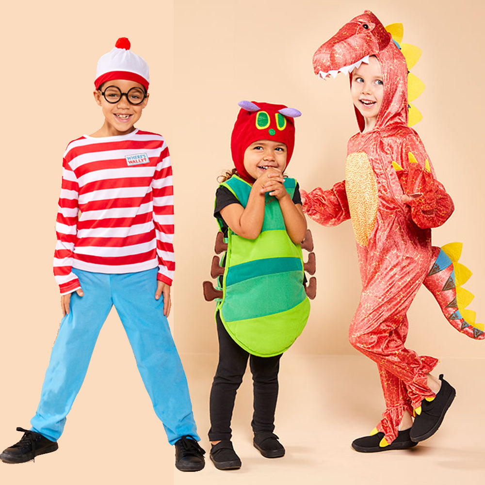 Child Wheres Wally Costume World Book Day