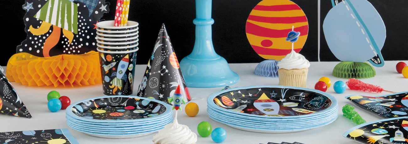 Children's Birthday Tableware Packs