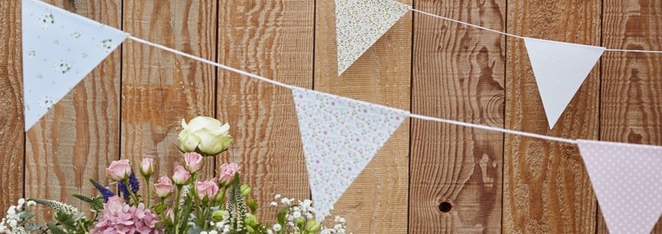 outdoor bunting, outside bunting