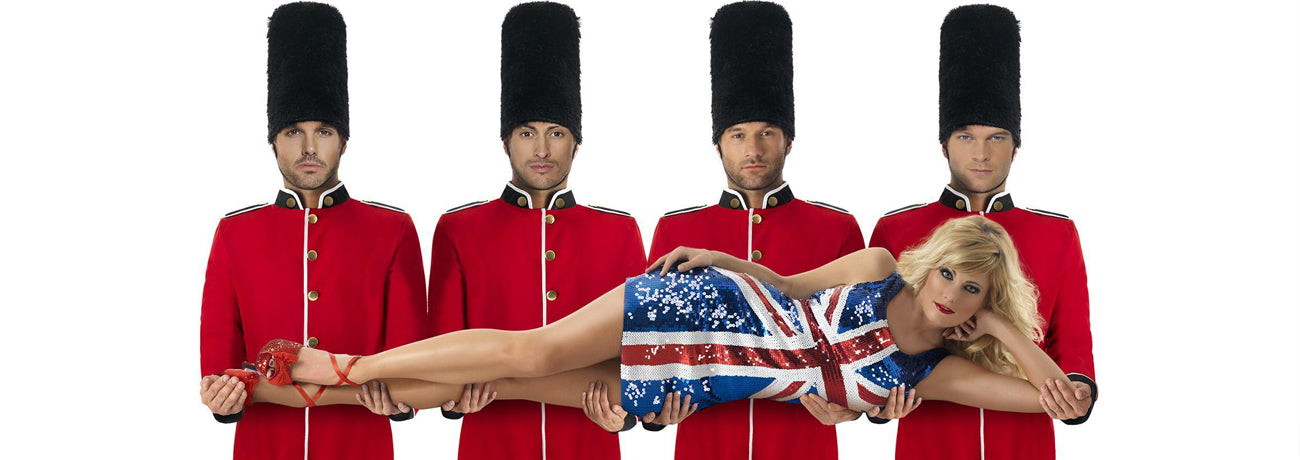 Great Britain Party Fancy Dress & Accessories l Party Packs