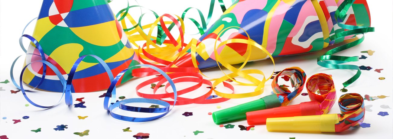 Party Supplies - Party Hats, Party Bags, Bubbles, Poppers