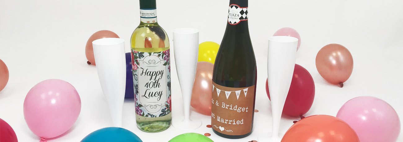 personalised bottle labels