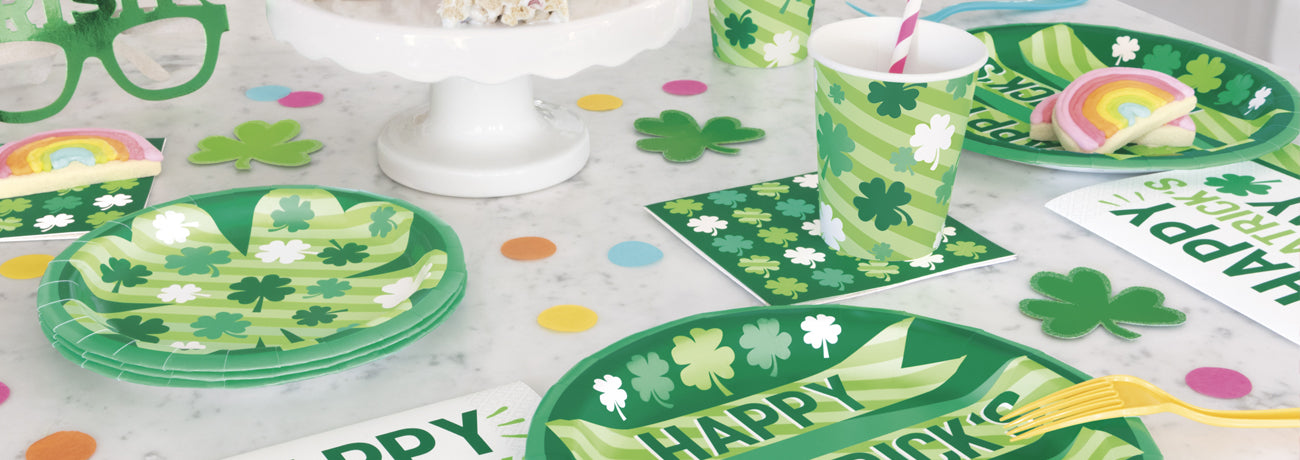 St. Patrick's Day Tableware & Decorations