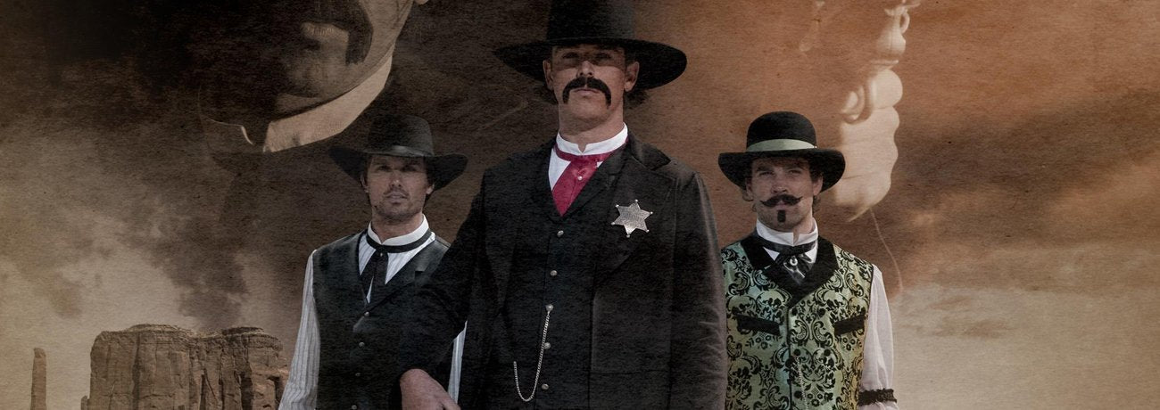 Western Cowboy Costume Mens Wild West Sheriff Adult Rodeo Fancy Dress Outfit New Western Cowboy Costume Mens Wild West Sheriff Adult Rodeo Fancy Dress Outfit New