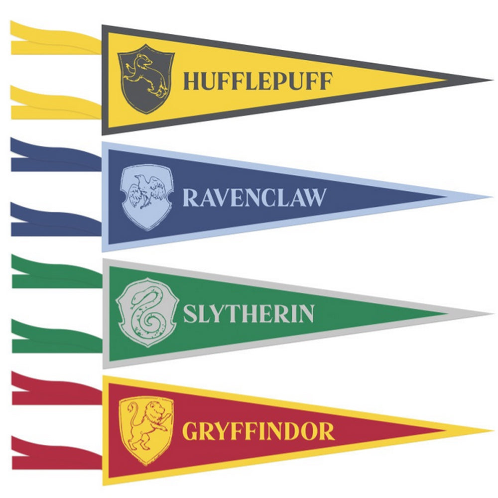 Harry Potter Banner Magic Hogwarts House Flag Party Birthday - Foto 10