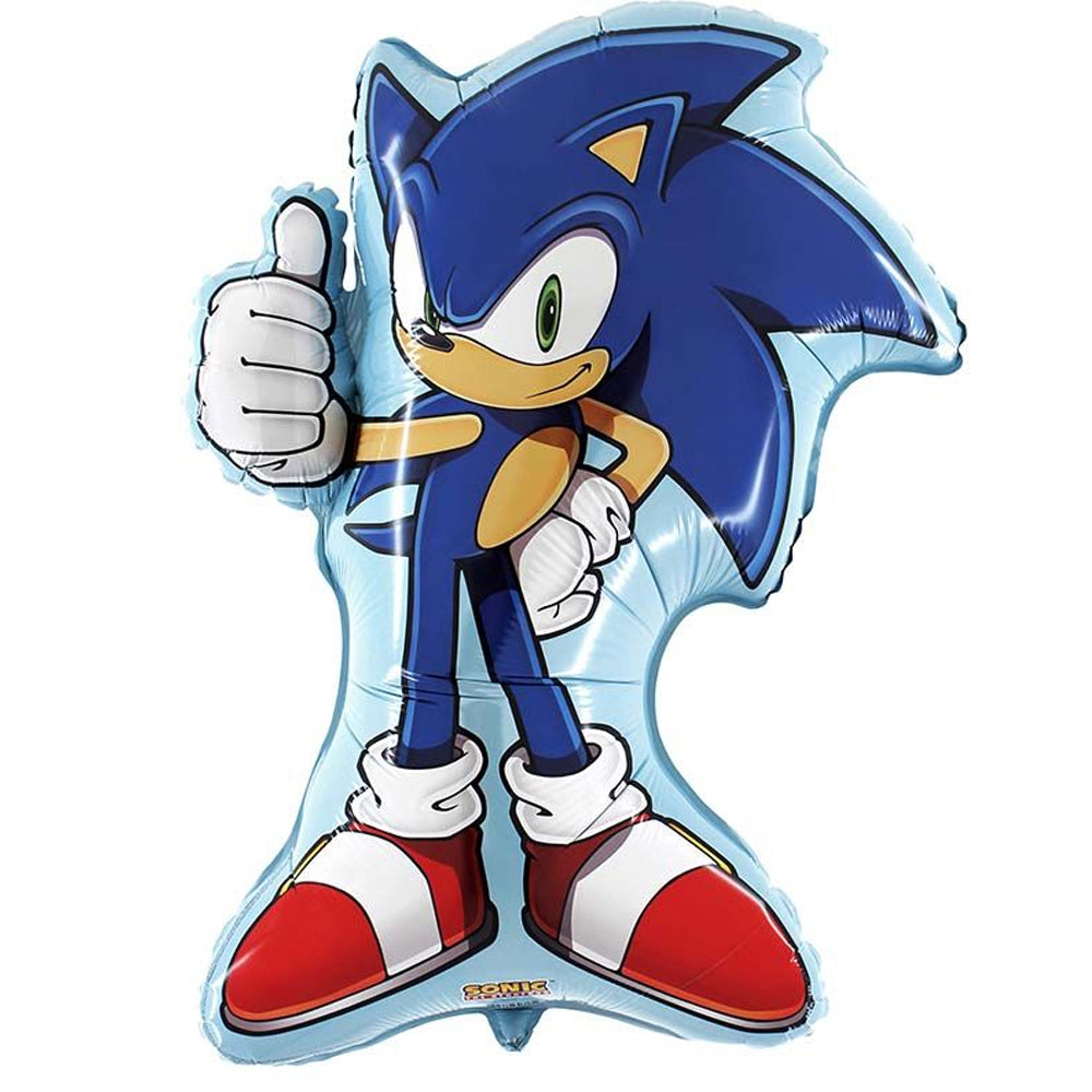 Sonic The Hedgehog Large Foil Balloon - 34"
