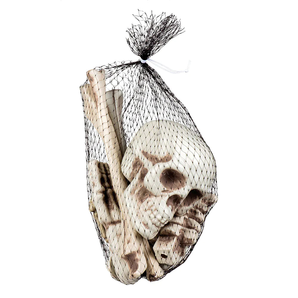 Skull & Bones Halloween Props - Pack of 12