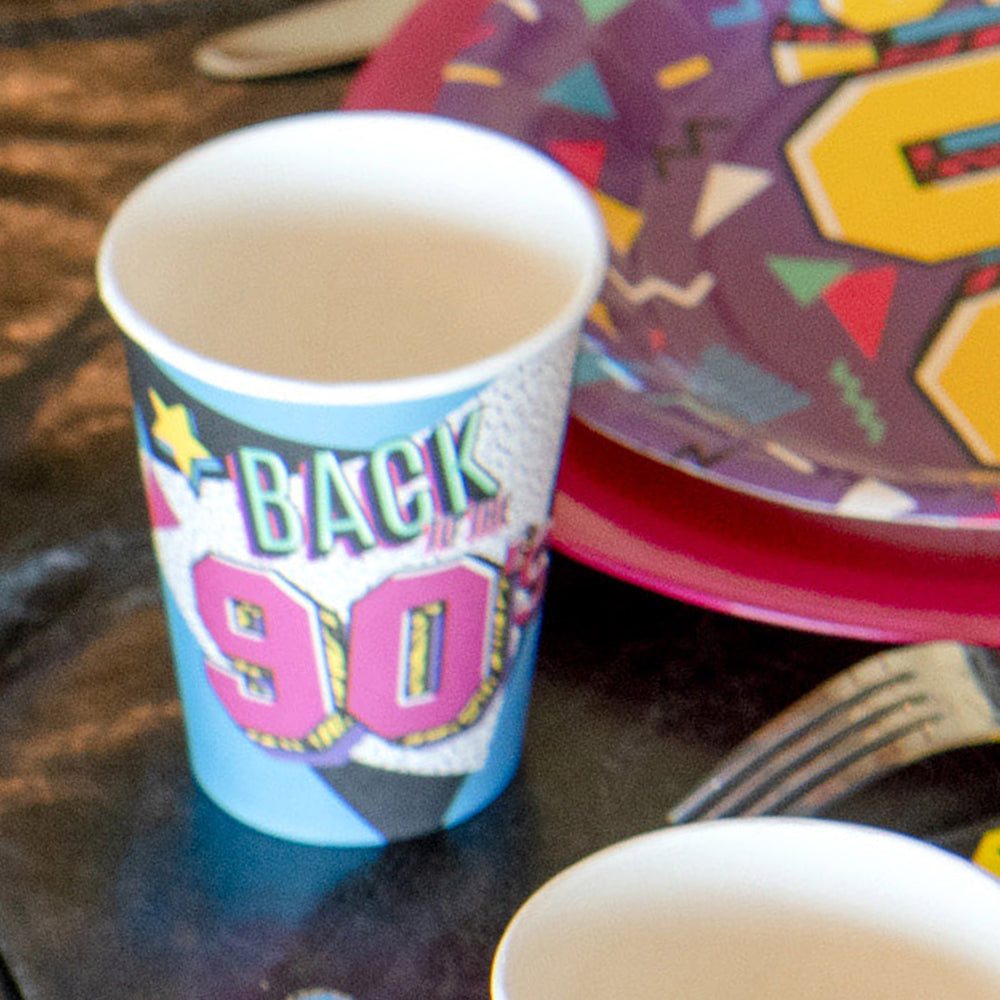 1990s Paper Cups - 266ml - Pack of 10