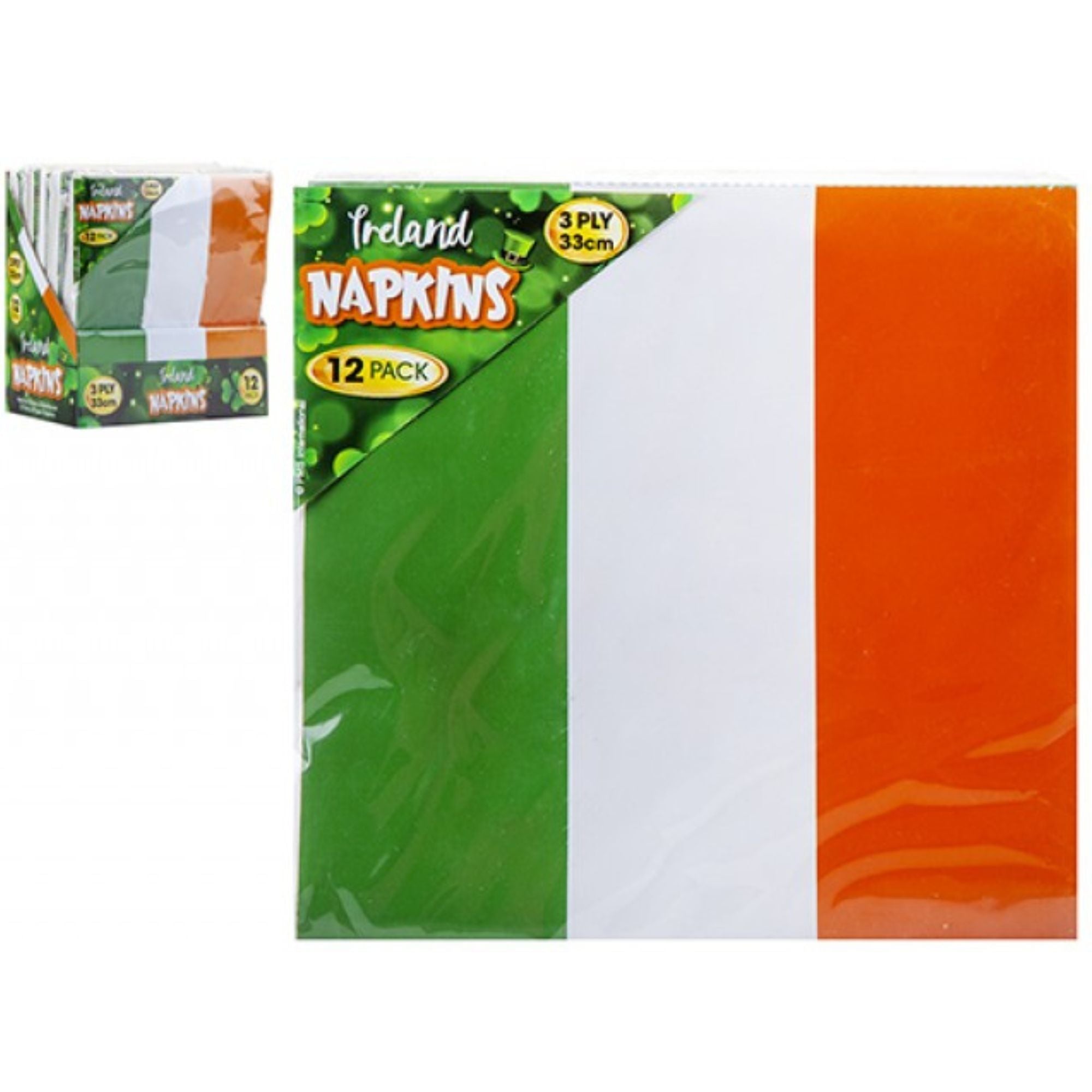 Irish Flag Luncheon Napkins - Pack of 12