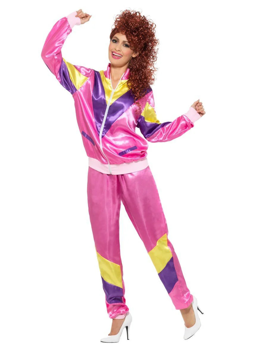80's Pink Shell Suit Costume Party Packs