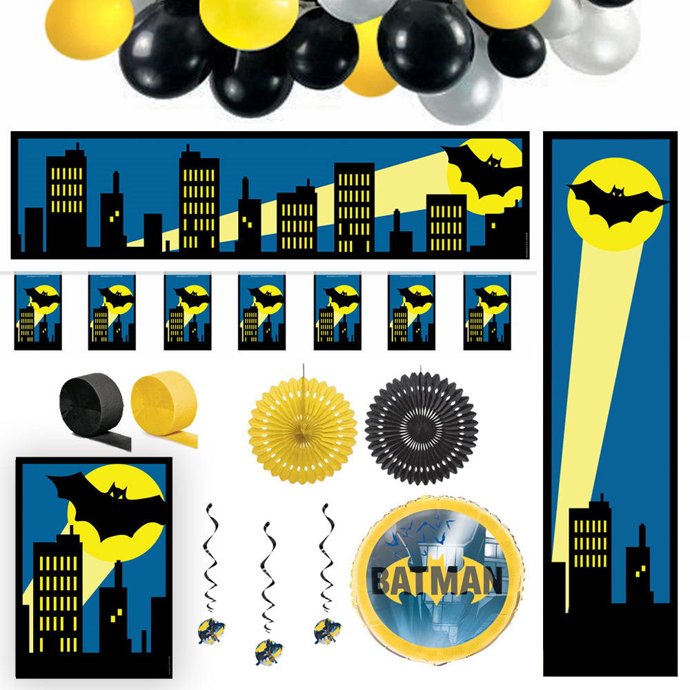 Batman Party Decoration Pack Party Packs