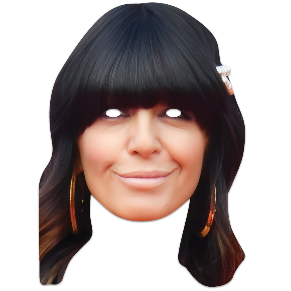 Claudia Winkleman Card Mask Traitors Strictly TV Host Party