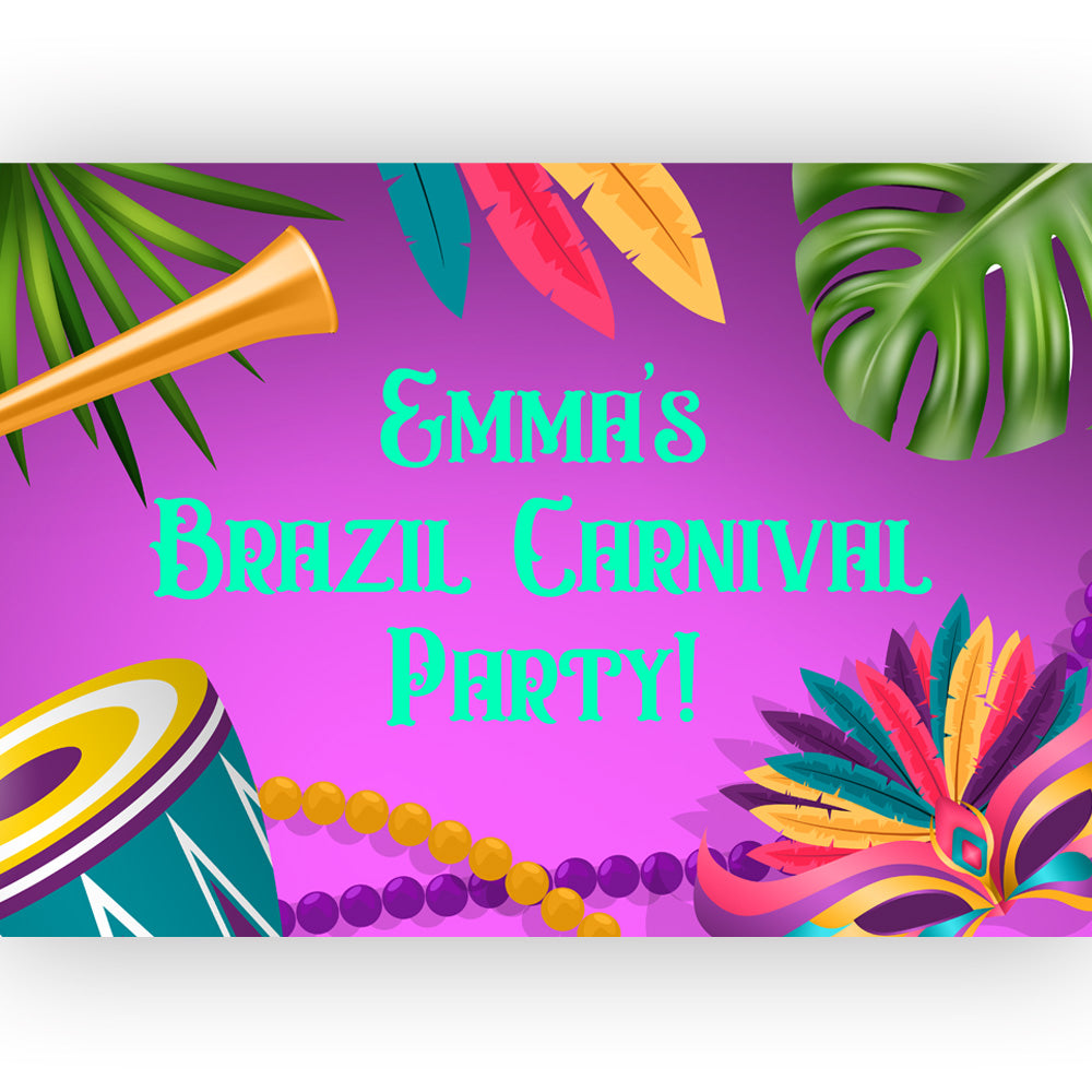 Carnival Personalised Poster - A3