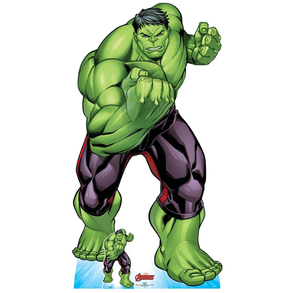 Avengers Hulk Lifesize Cardboard Cutout 1.83m Party Packs