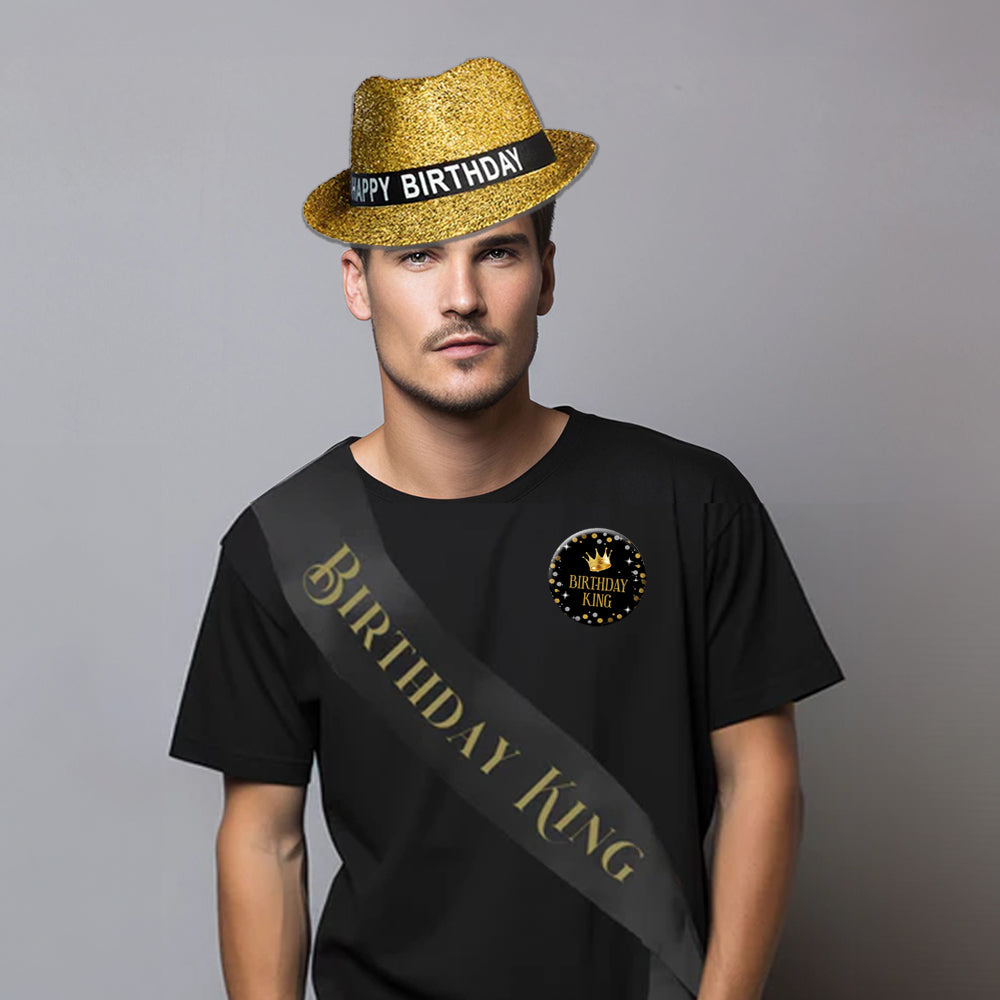 Birthday King Fancy Dress Accessory Kit – Party Packs