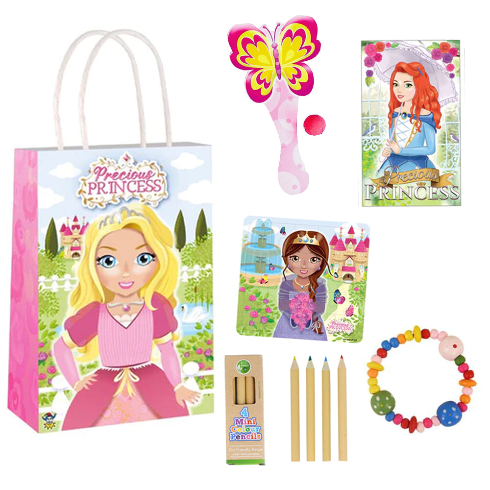 Princess Plastic Free Party Bag Kit with Contents - Each