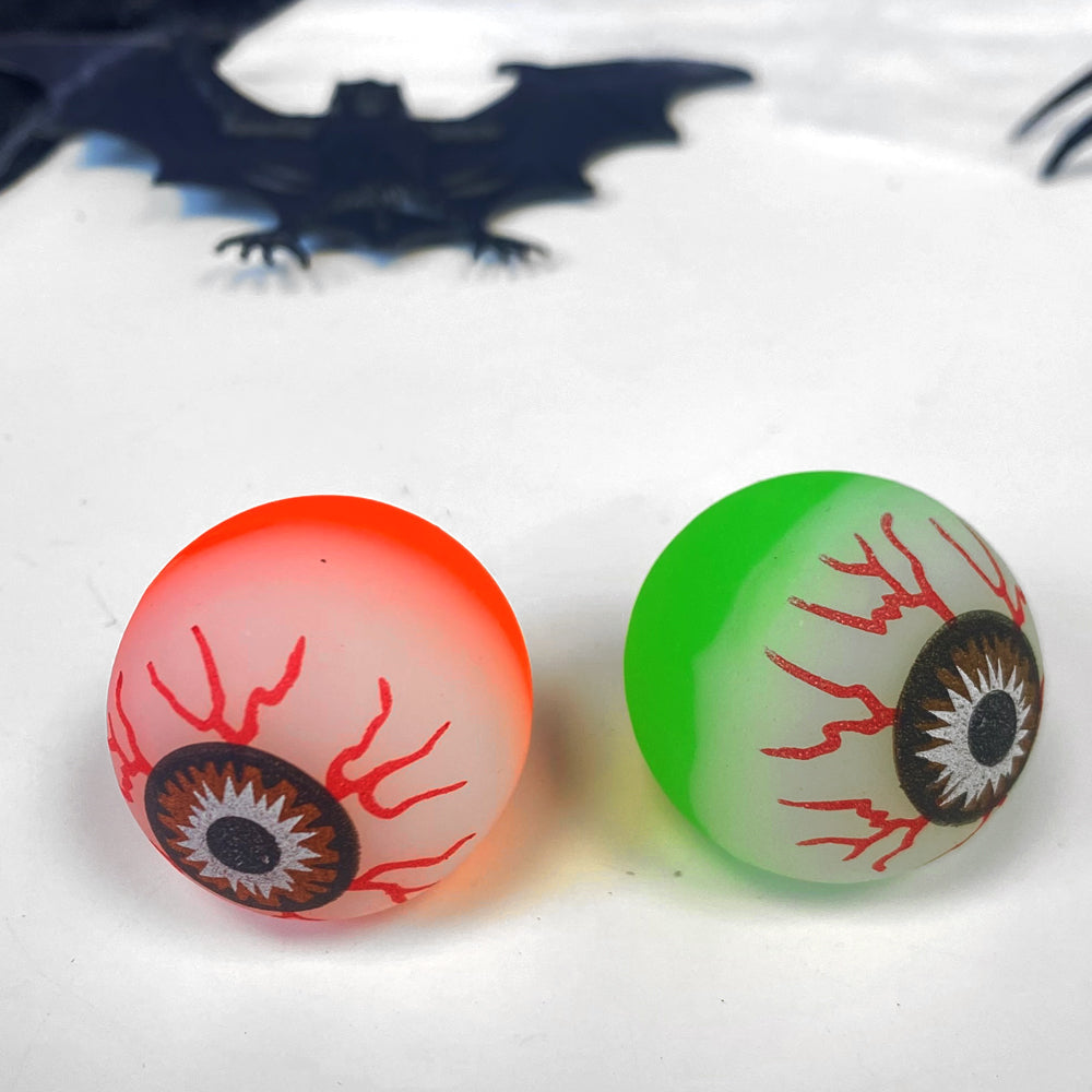 Eyeball Bouncy Balls 4 Assorted Colours Each Party Packs