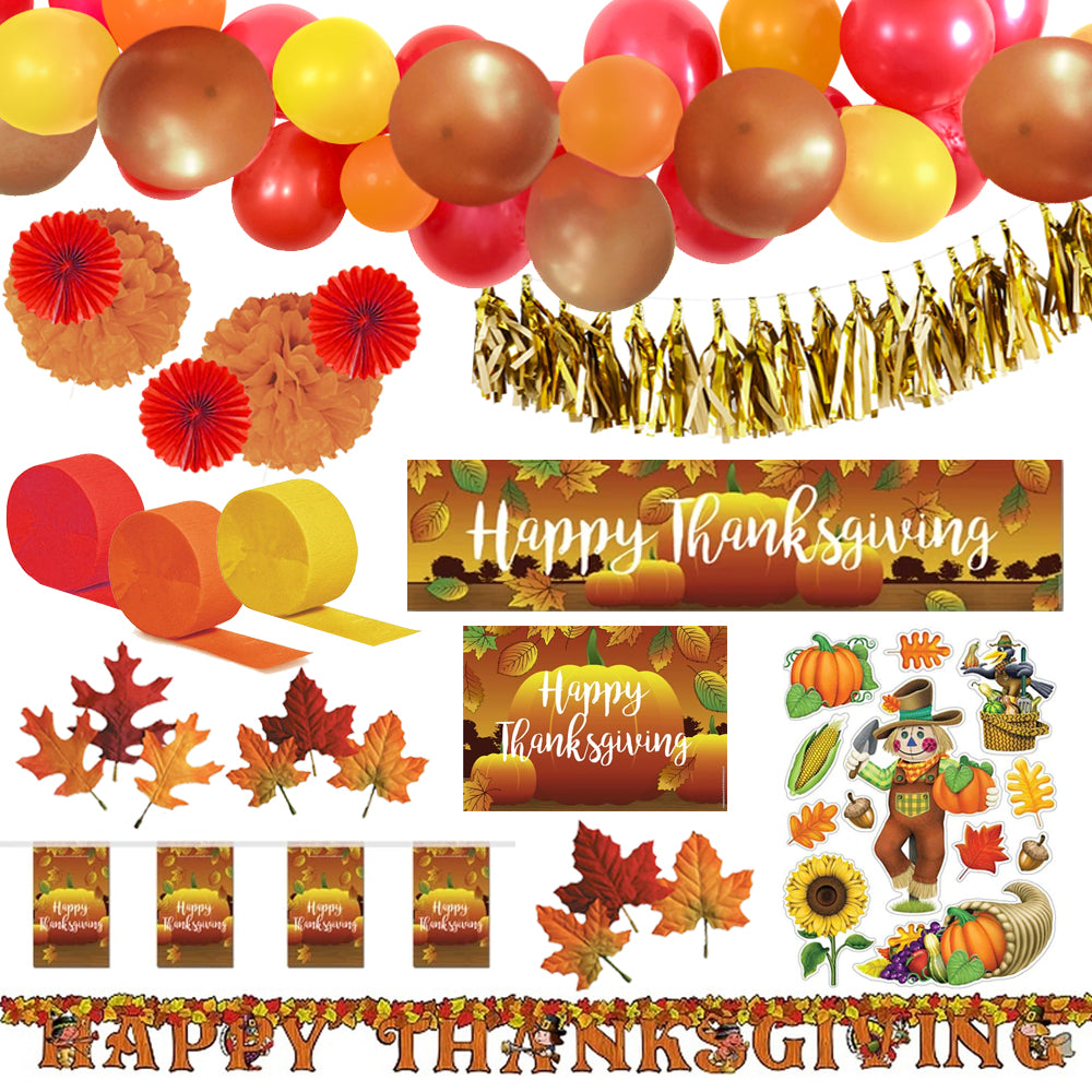 Thanksgiving Decoration Party Pack