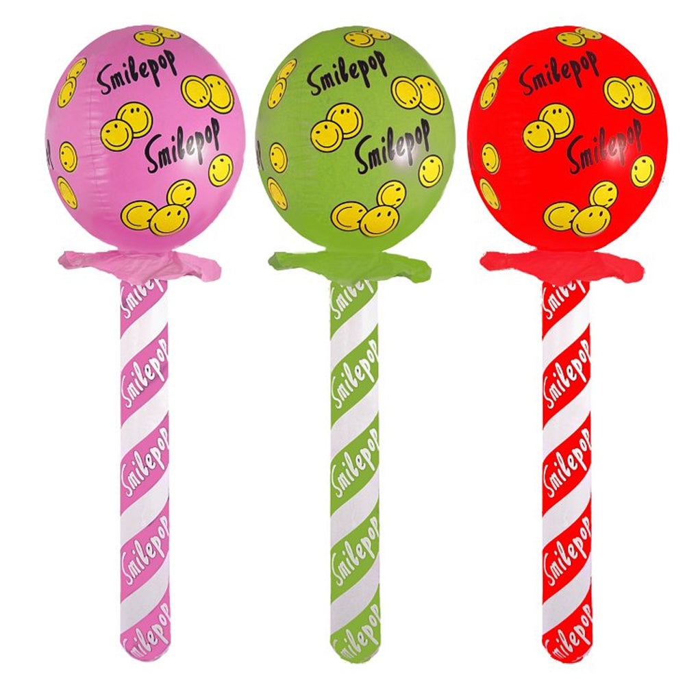 Inflatable Lollipop - 72cm - 3 Assorted Colours - Each