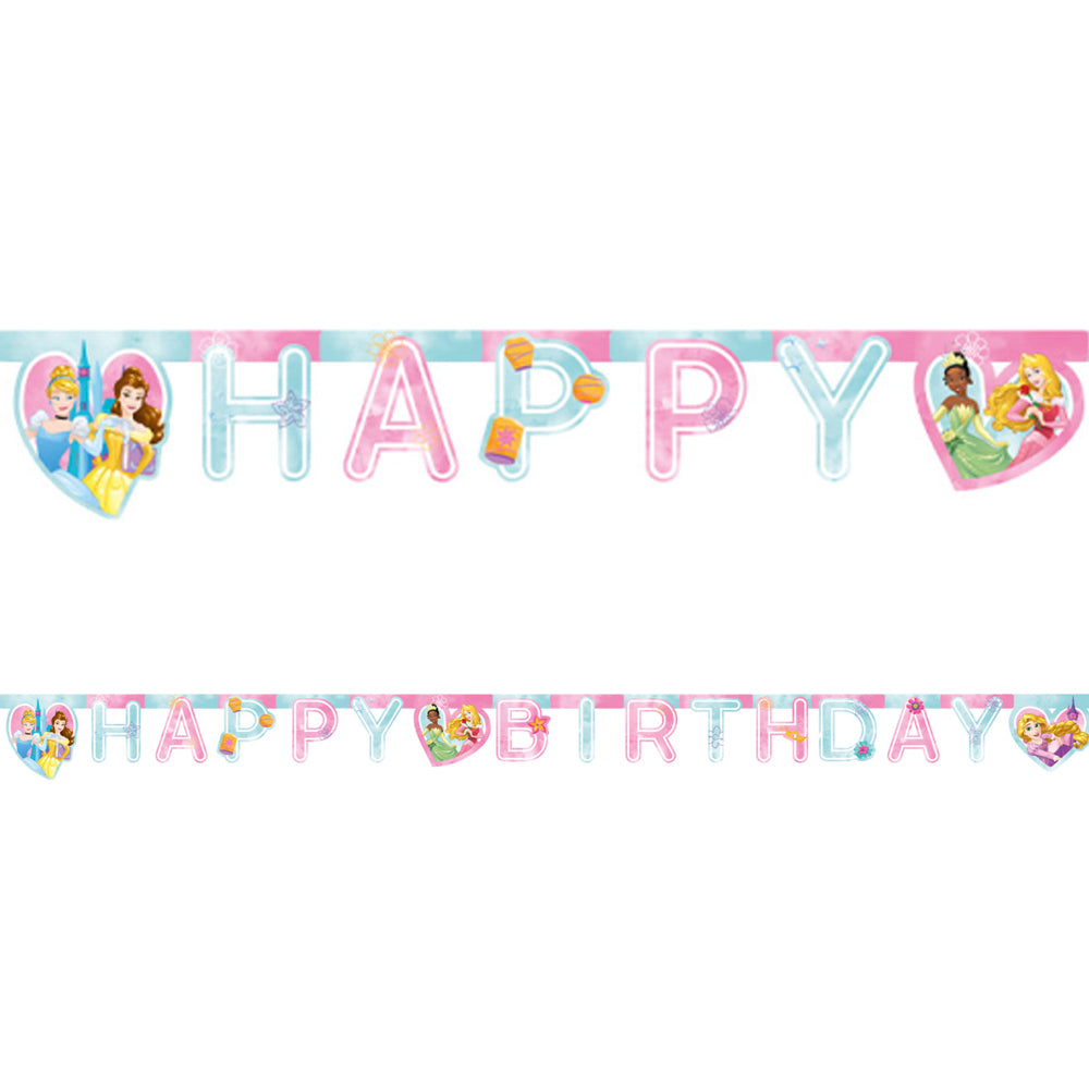 Disney Princess 'Happy Birthday' Letter Banner - 2m