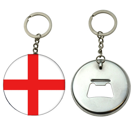 England Flag Bottle Opener Magnet - 58mm - Each