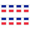 French Cloth Flag Bunting - 10m