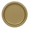 Gold Paper Plates - Each - 9