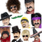 Novelty Moustaches - Pack of 10