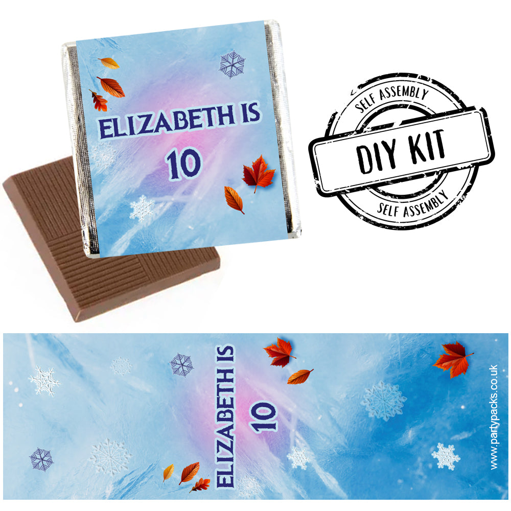 Personalised Chocolates - Let It Go - Pack 16