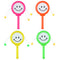 Smiley Hand Drum Assorted Colours - Each