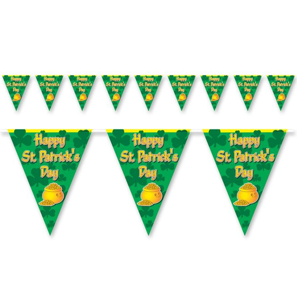Happy St Patrick's 'All Weather' Bunting - 2.4m