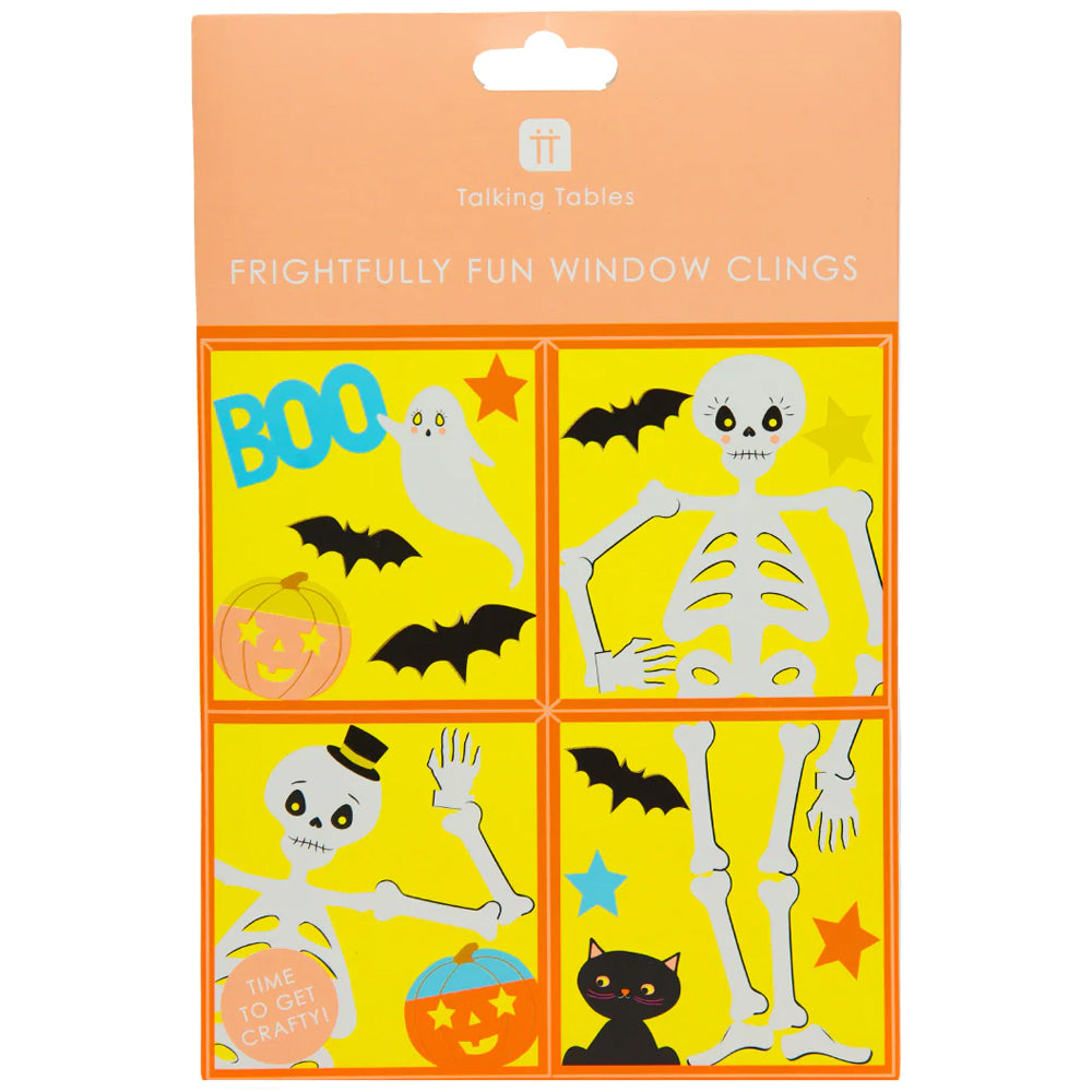 Halloween Window Stickers 6 Sheets Party Packs
