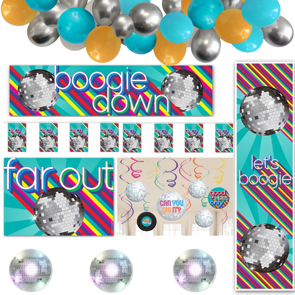 1970's Disco Party Decoration Pack