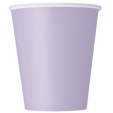 Pastel Lilac Cups 266ml (each)