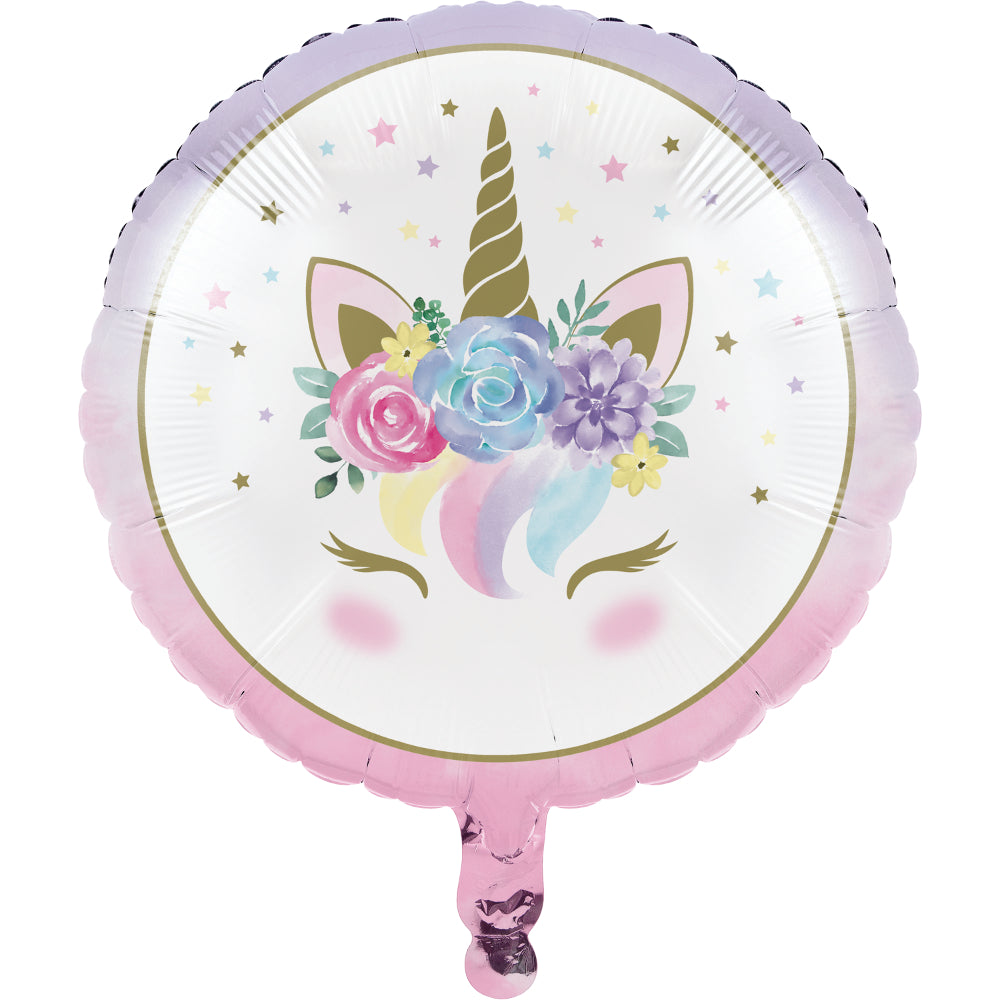 Unicorn Baby Party Foil Balloon - 18"