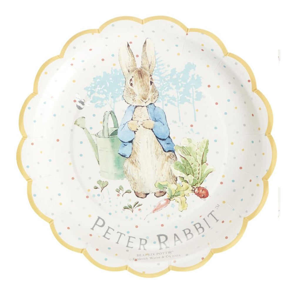Peter Rabbit Classic Tableware Party Bunting 3m with 20 Flags Blue Cream