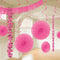 Hot Pink Room Decoration Kit - Pack of 18