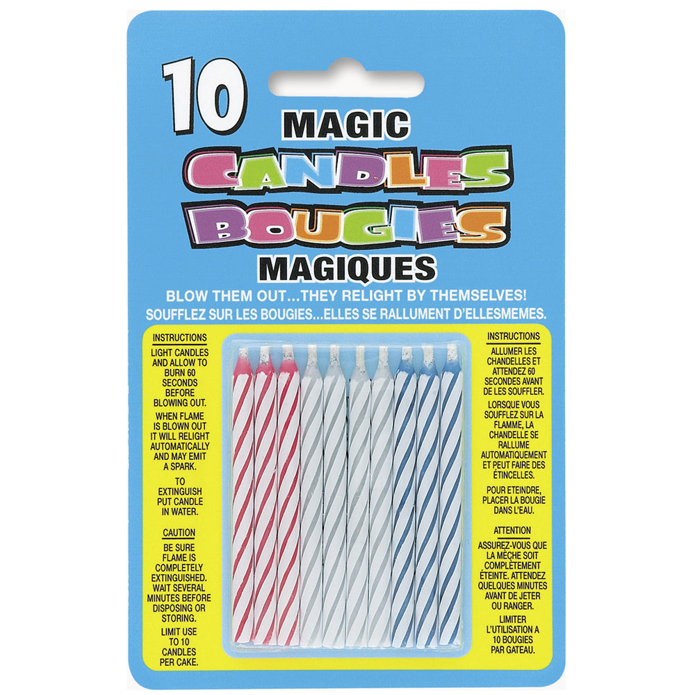 Magic Relighting Candles - Pack of 10