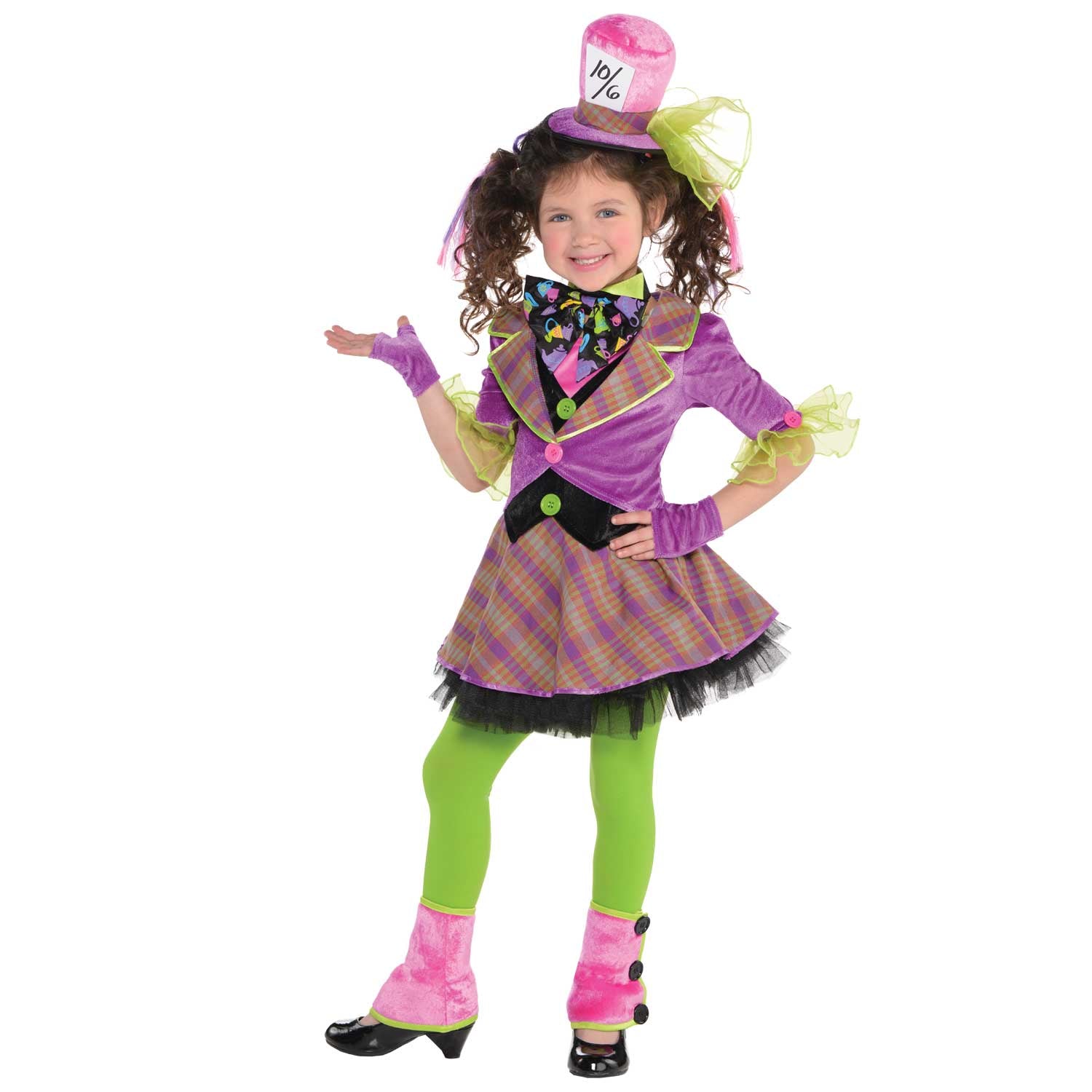 Girl's Mad Hatter Costume