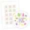 We're Going on an Egg Hunt Stickers - 5cm - Sheet of 15