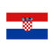 Croatian Polyester Fabric Flag 5ft x 3ft