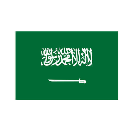 Saudi Arabia Polyester Fabric Flag 5ft x 3ft