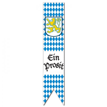 Oktoberfest Bavarian Ein Prosit Banner Decoration - 1.82m
