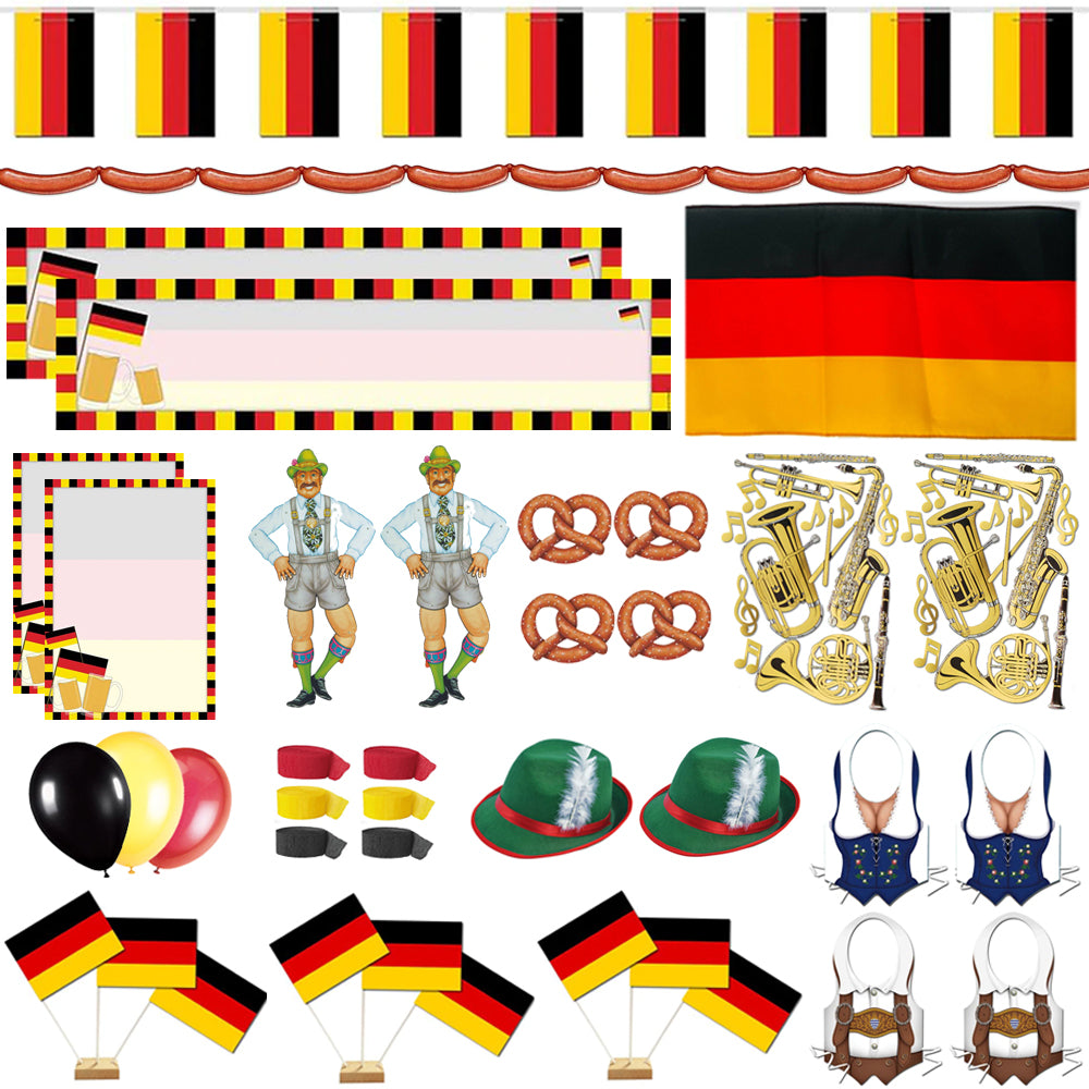 Germany Flag 30 x 45 cm with Wooden Stick : : Garden