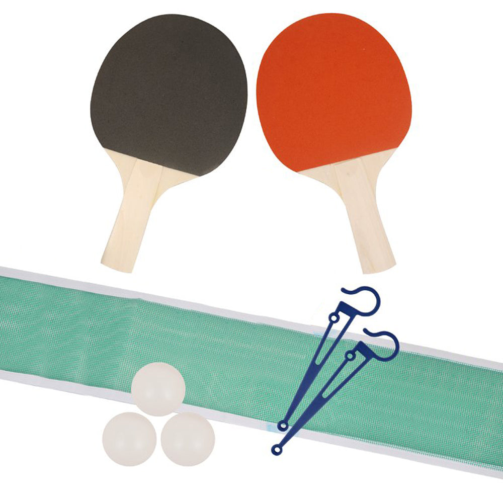 Table Tennis Game Set of 2 Bats 3 Balls Net Party Packs