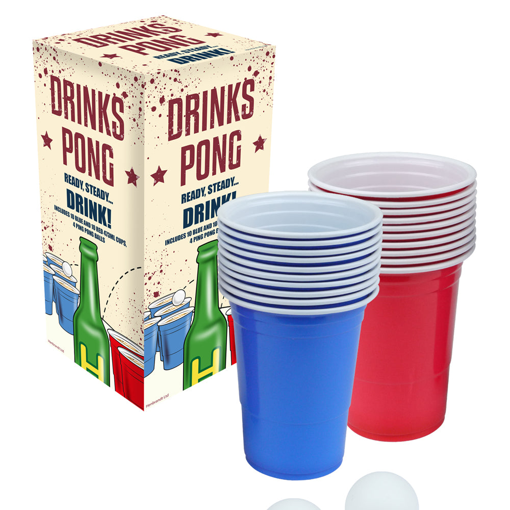 Beer Pong Drinking Game Party Packs