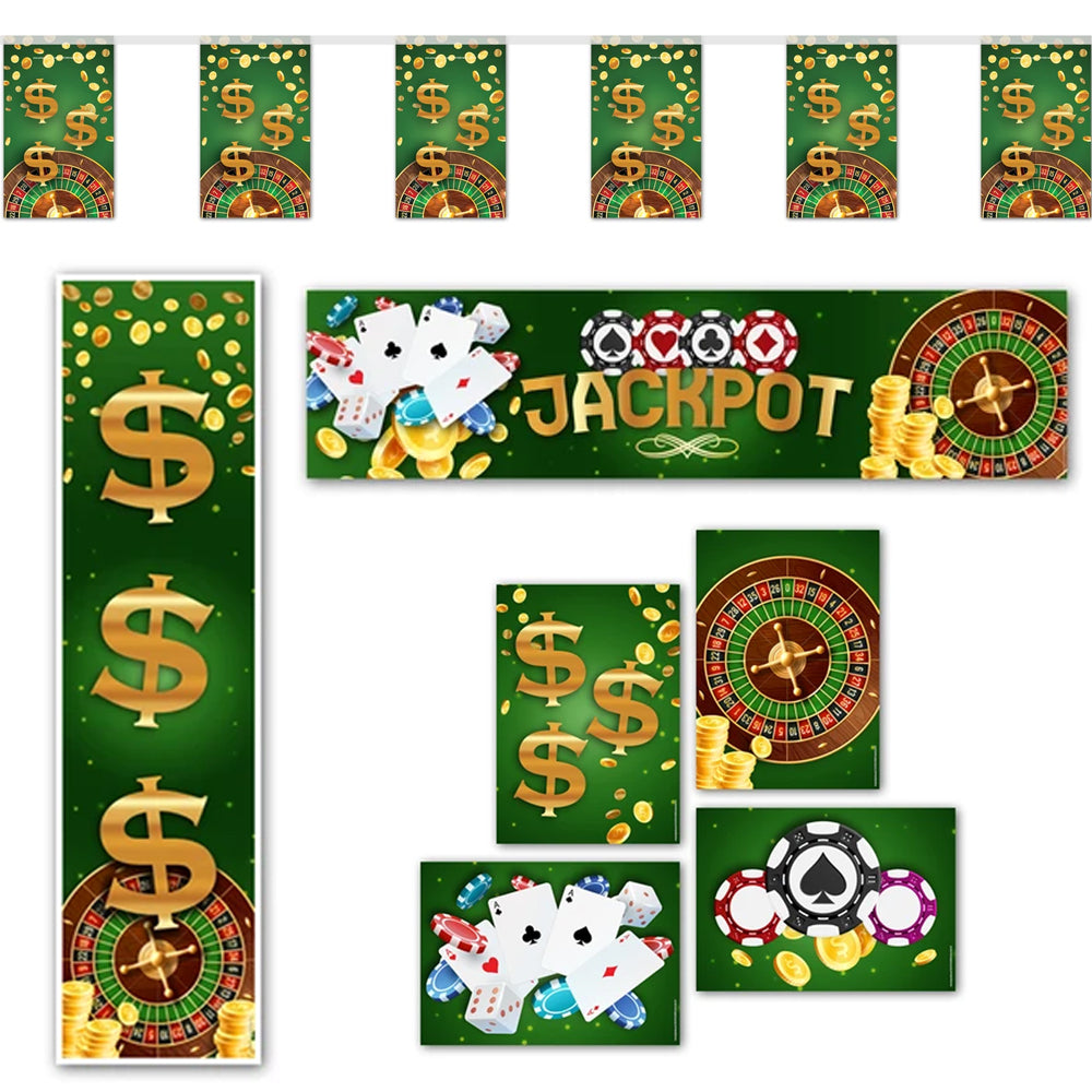Casino Decoration Party Pack