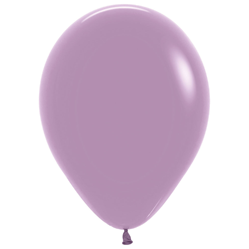 Pastel Dusk Lavender Mini Latex Balloons - Pack of 10 - 5"