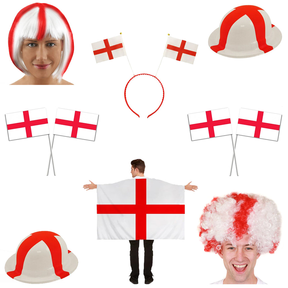 England Fancy Dress Pack for 5 People