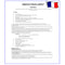 French ideas sheet
